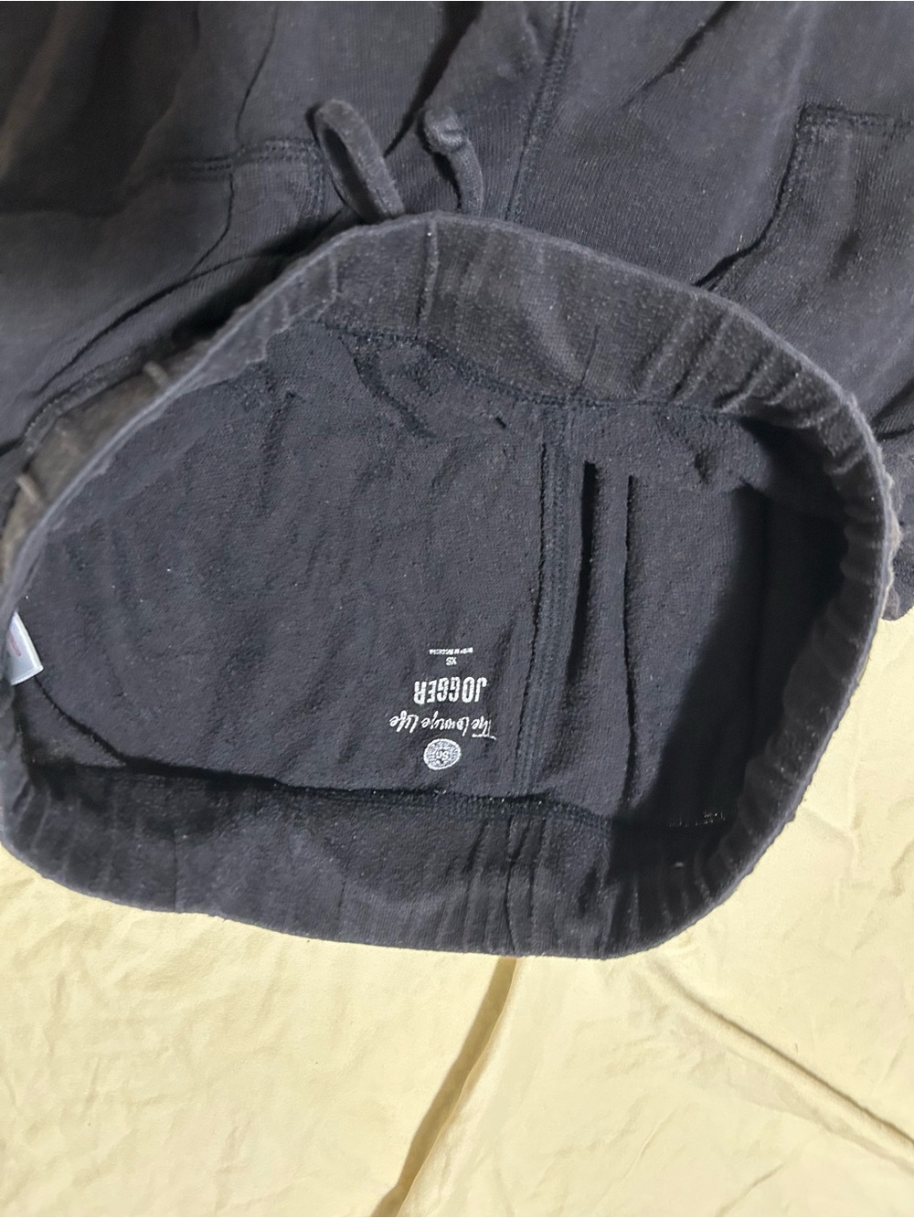 Joe Boxer Black Kids Sweatpants with Drawstring
